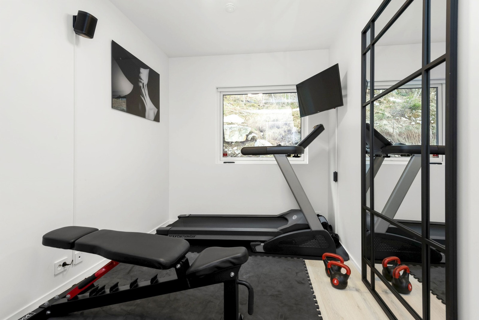 Trimrom i 1. etasje Galleribilde