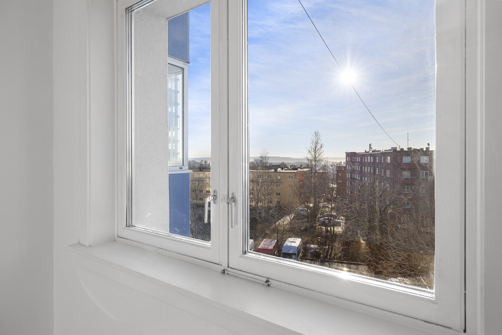 Utsikt fra soverom 1 Galleribilde