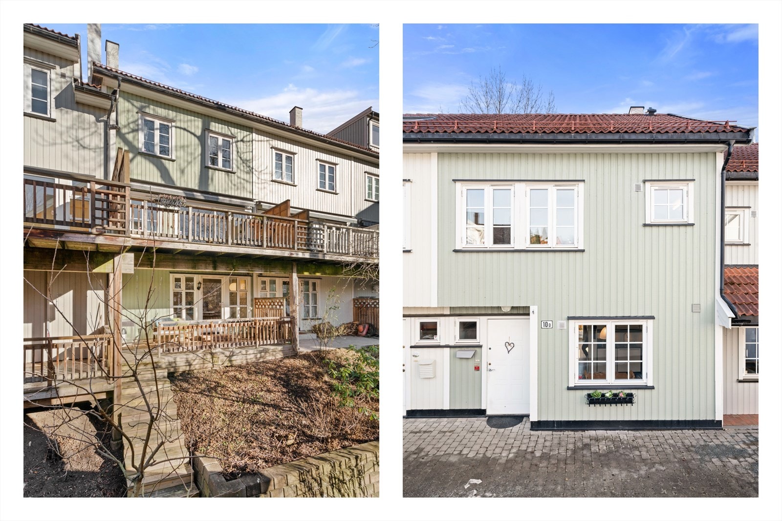 Sjarmerende trehus over 4 plan, med 2 uteplasser. Galleribilde