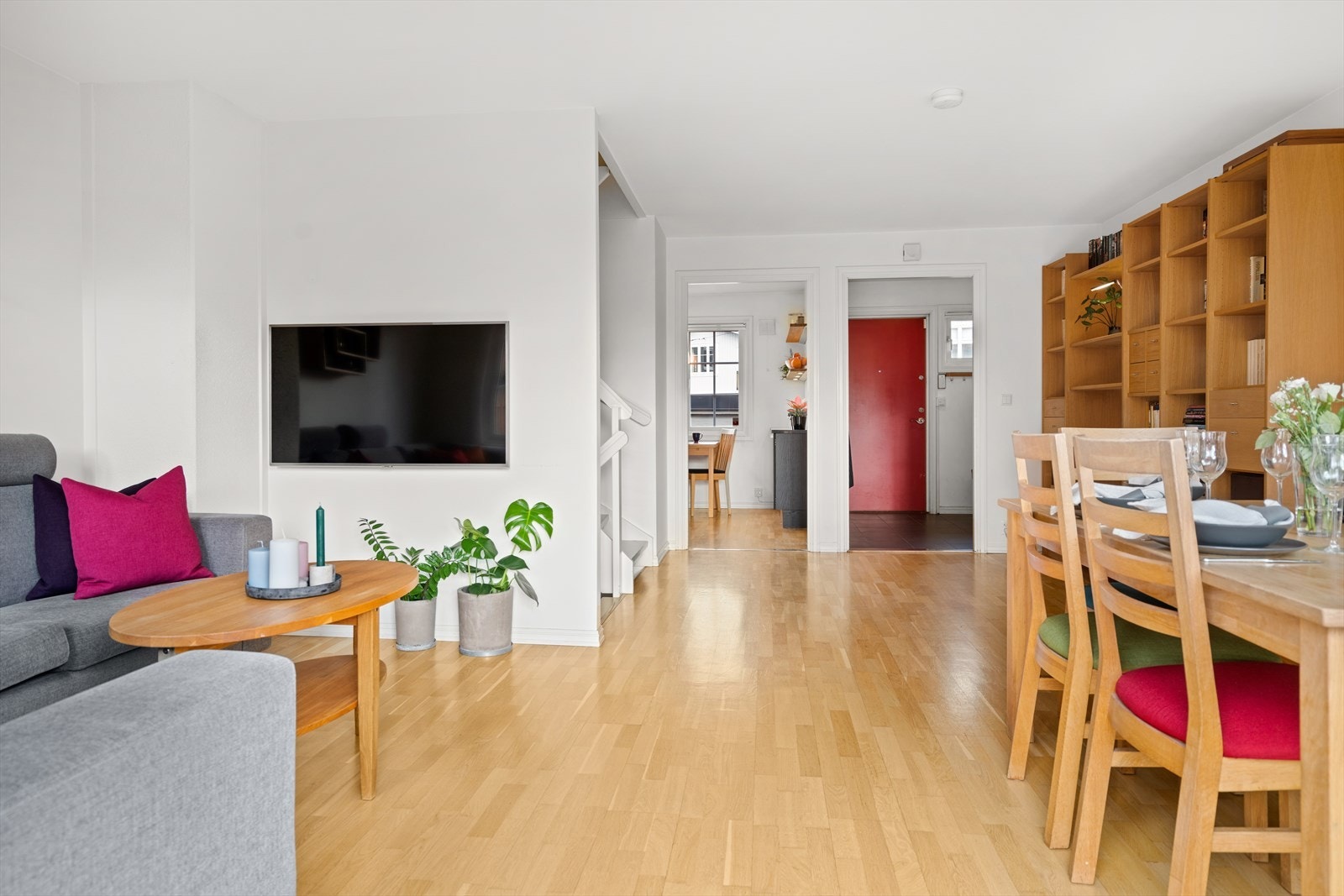 Pipeløp i stuen, med mulighet for ildsted Galleribilde