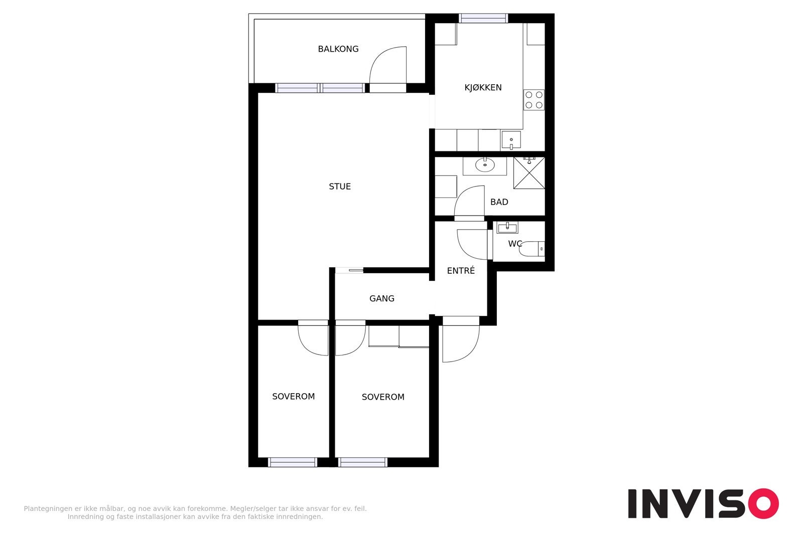 Plantegning Galleribilde