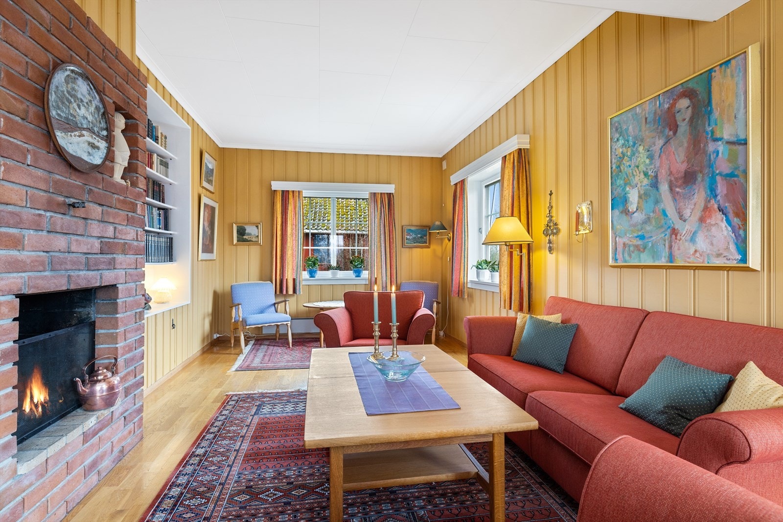 Flere stuer gir ekstra fleksibilitet for familien. Galleribilde