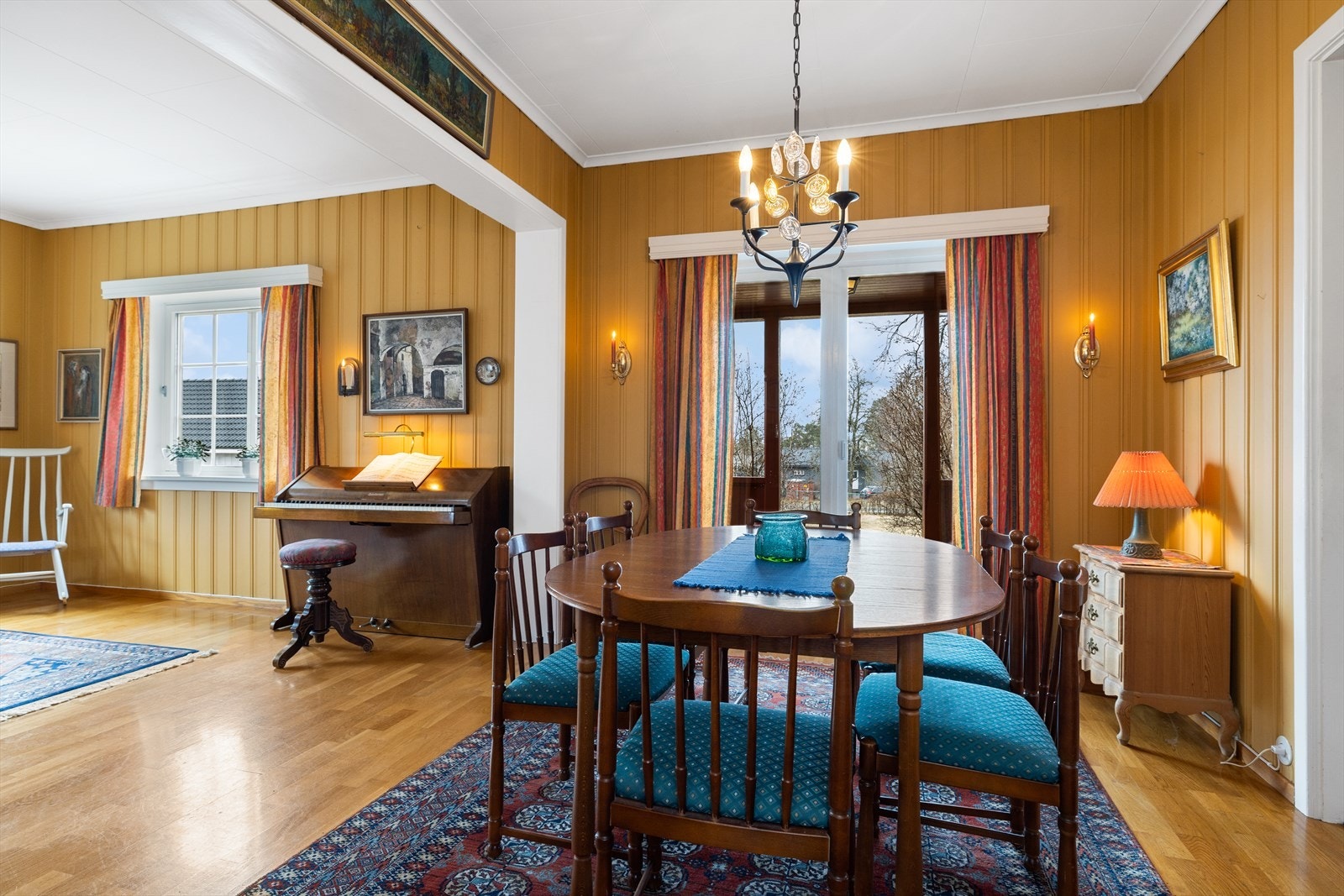 Utgang til veranda. Galleribilde