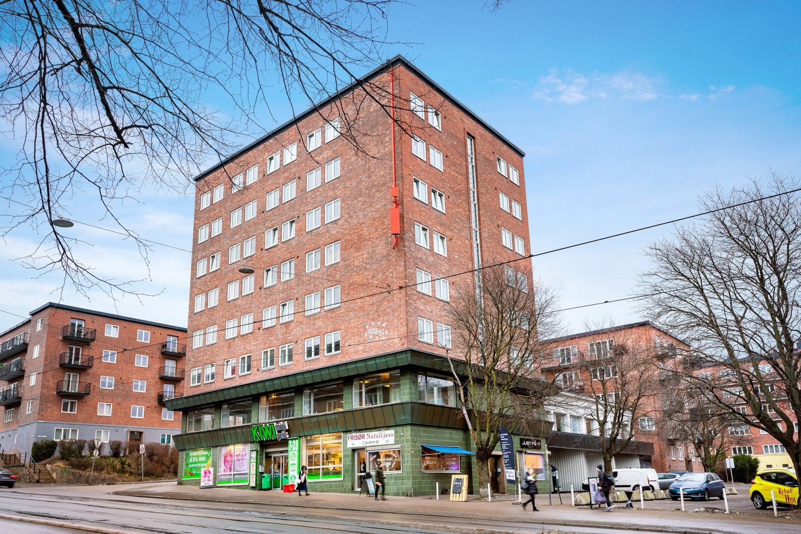 Fasade - Den sentrale beliggenheten egner leiligheten seg utmerket som utleieobjekt. Galleribilde