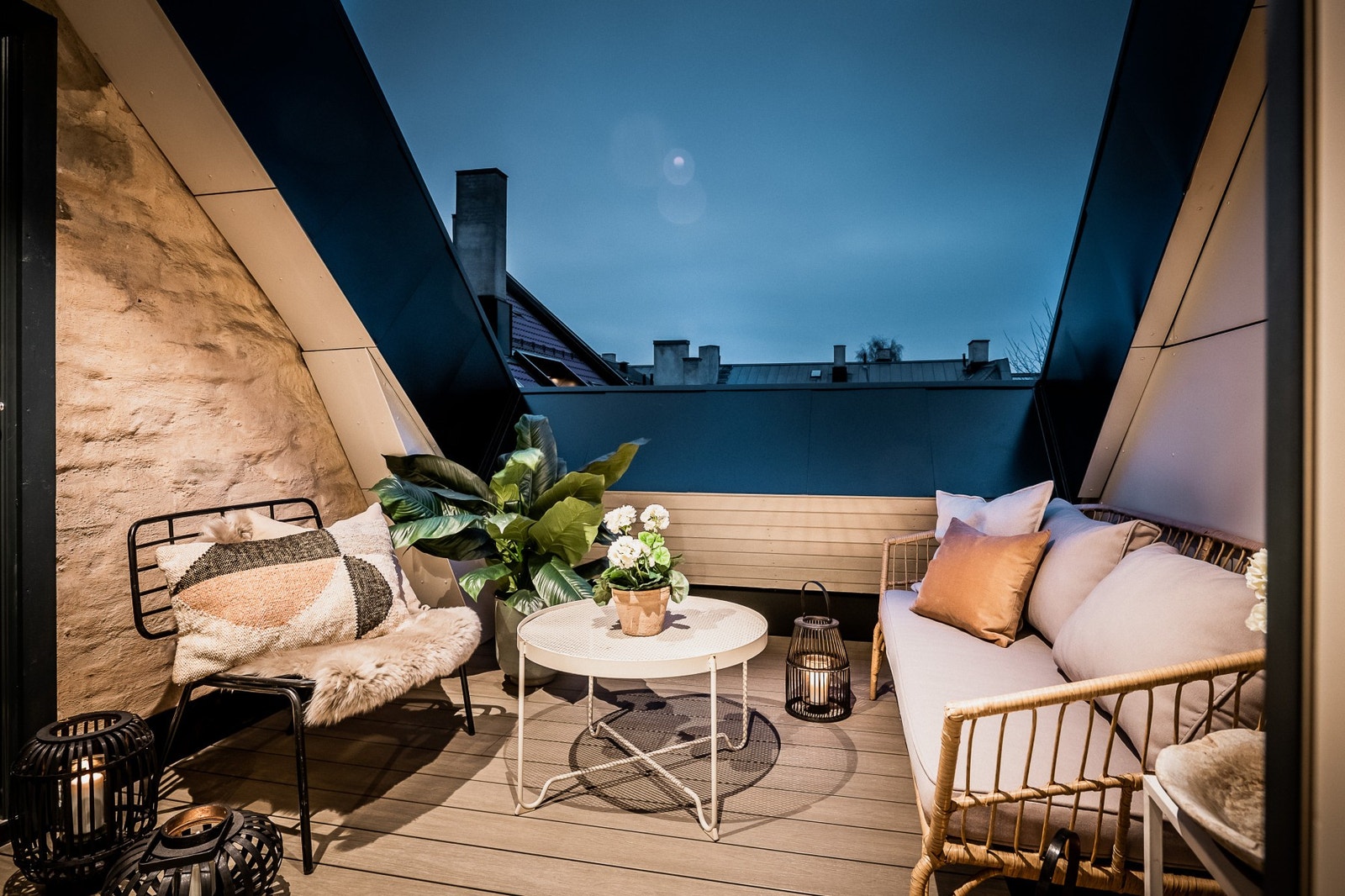 Et flott sted også for avslappende sommerkvelder. Galleribilde