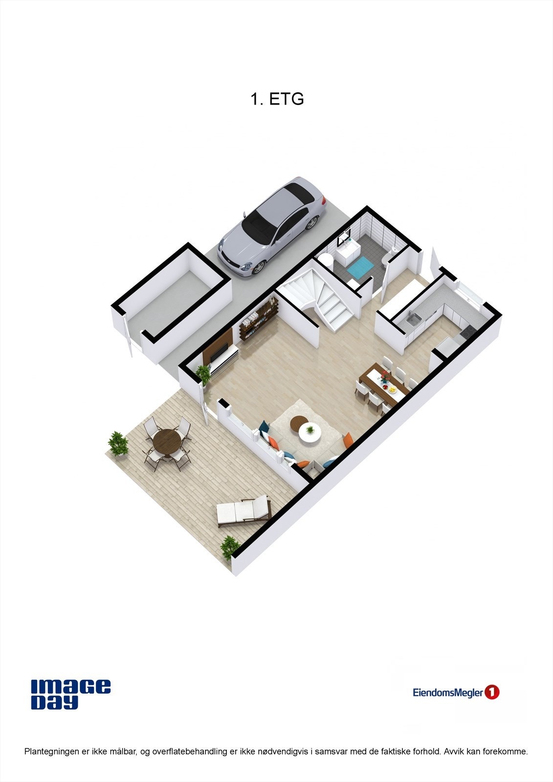 - Plantegning 1. etasje - Galleribilde