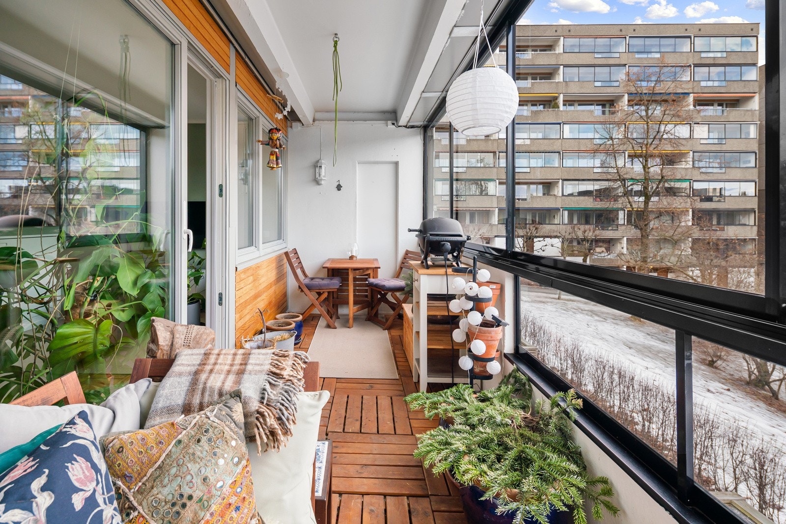 Her har du gode solforhold og fin utsikt. Galleribilde