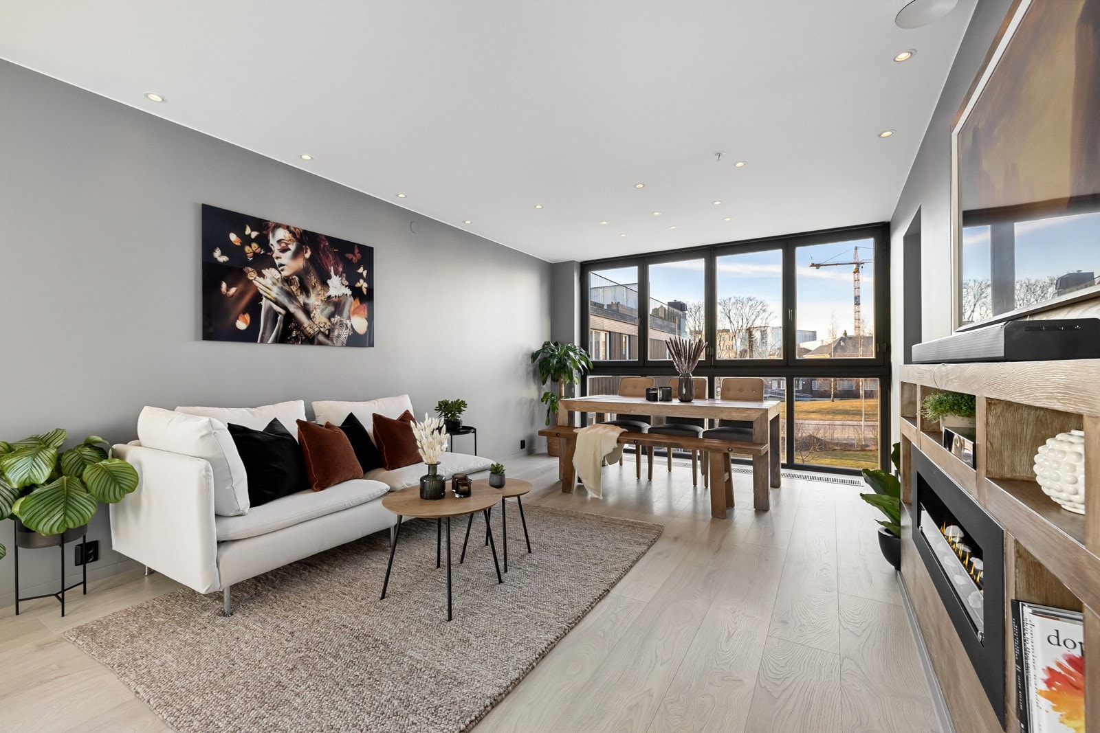 Det ellers fine med denne boligen har er at man har "alt" inkl. i felleskostnadene. Galleribilde