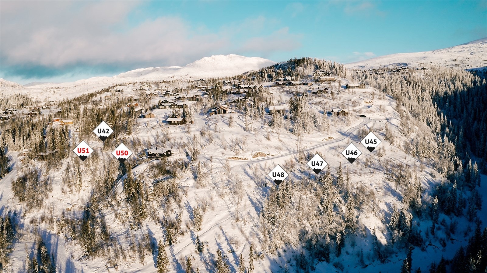 Tomteoversikt Galleribilde