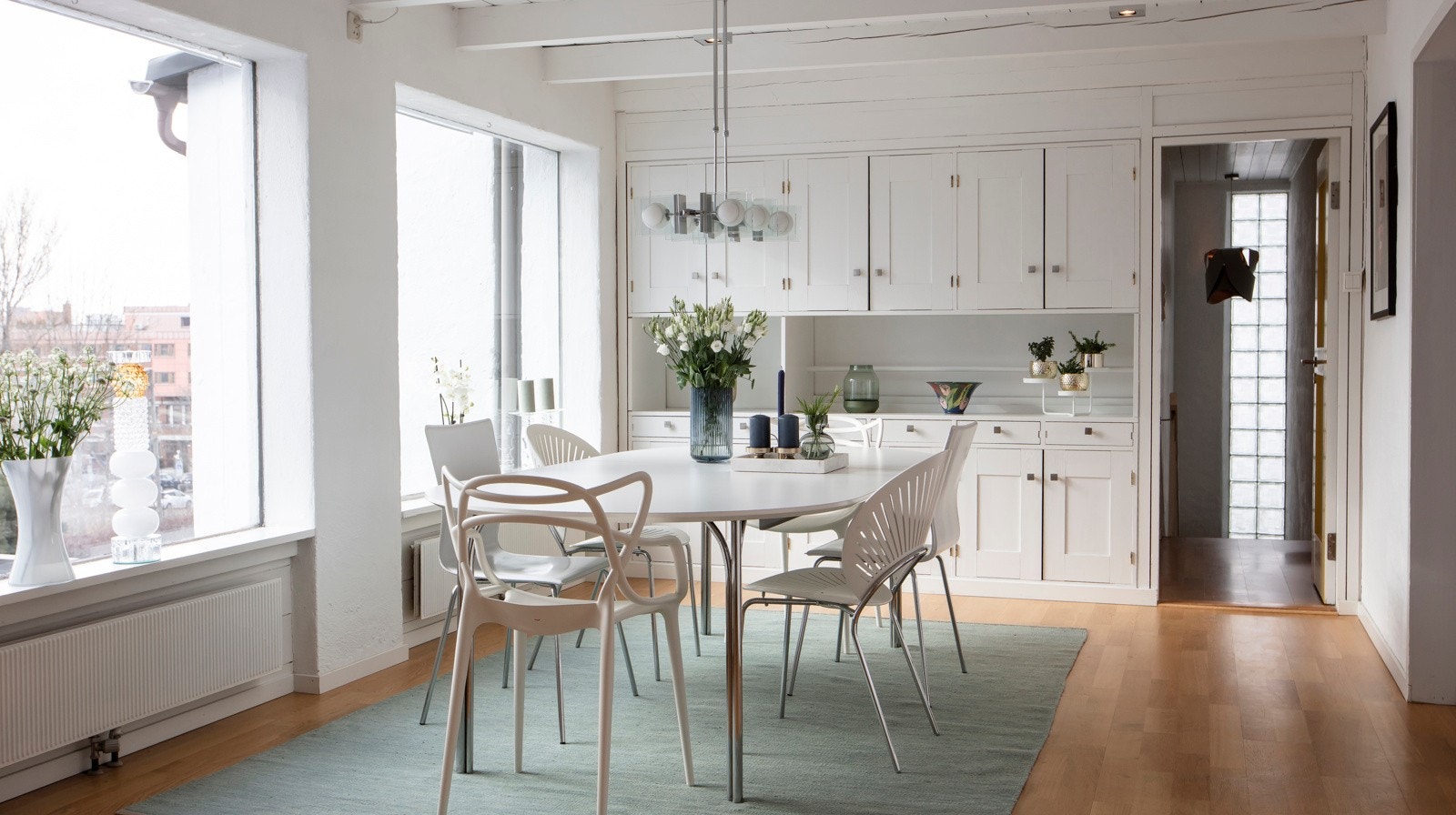 Boligen går over flere platåer. Galleribilde