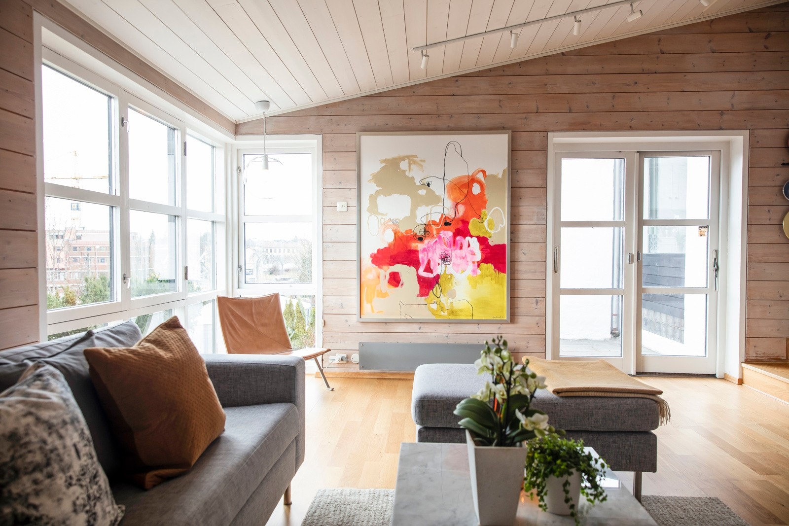 Et herlig rom med god plass til sosiale sammenkomster! Galleribilde