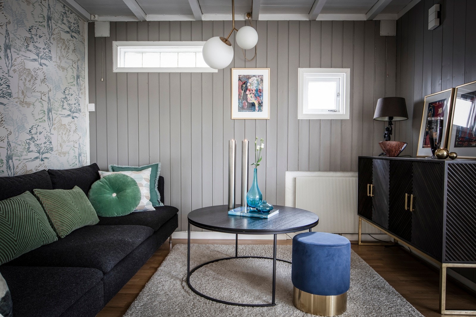 Kjellerstue. Galleribilde