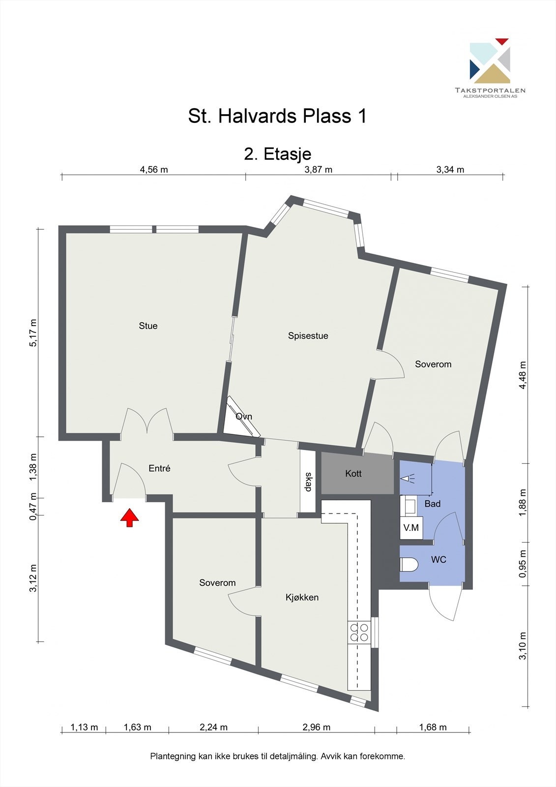 Plantegning. Galleribilde