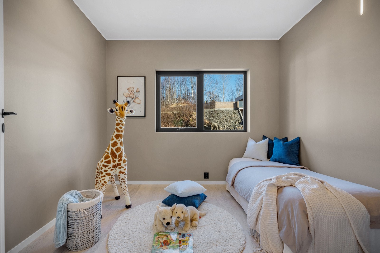 Soverom på 9,20 kvm. Galleribilde