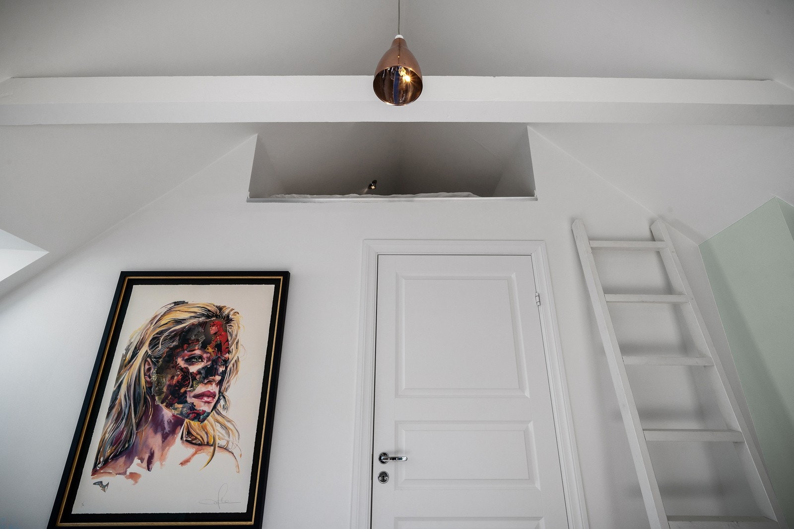 Hems som kan brukes som gjesterom eller lesekrok Galleribilde