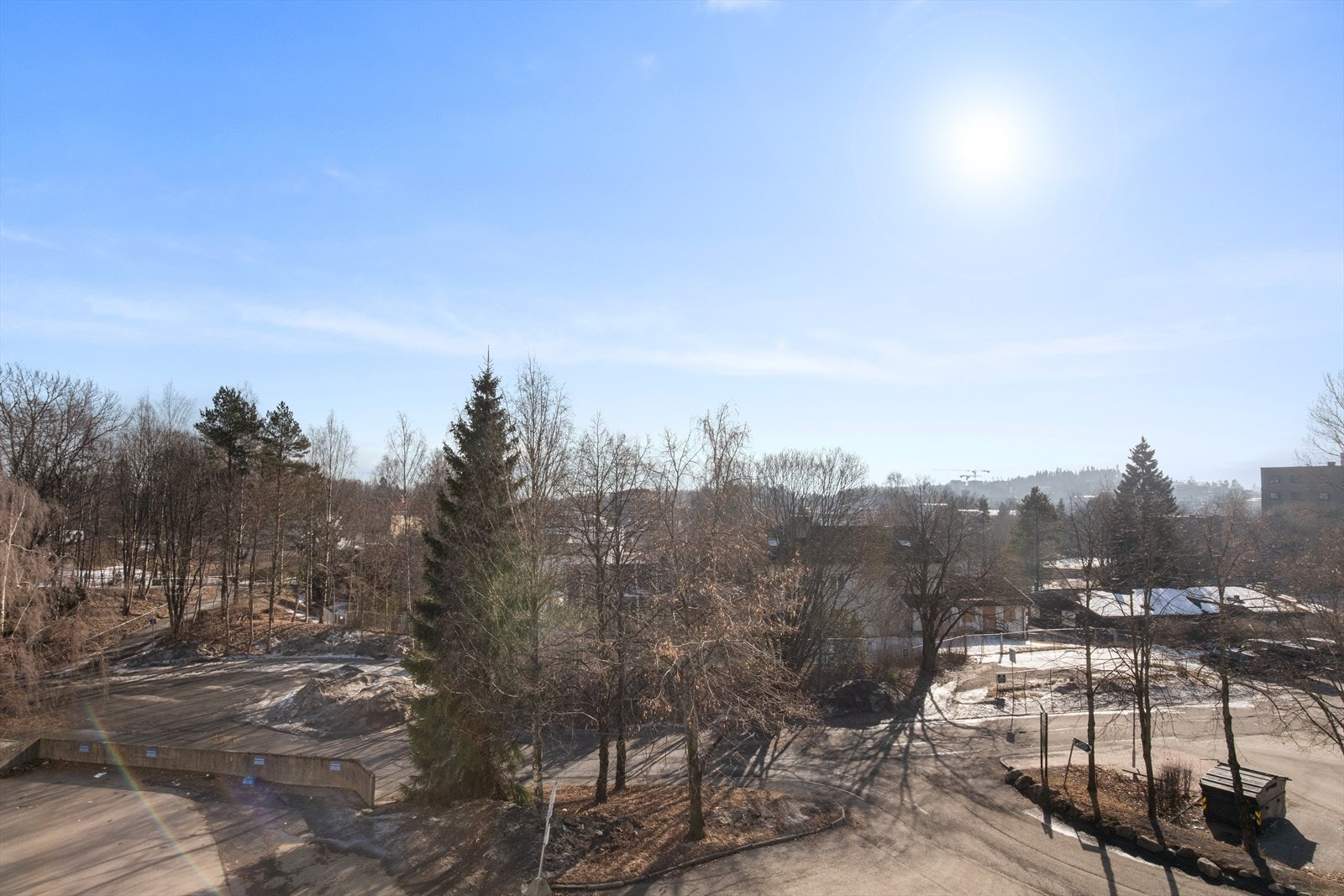 Utsyn fra balkongen. Galleribilde