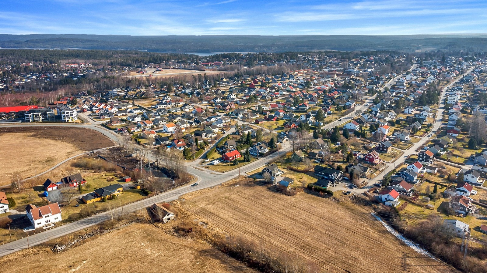 Landlige omgivelser Galleribilde