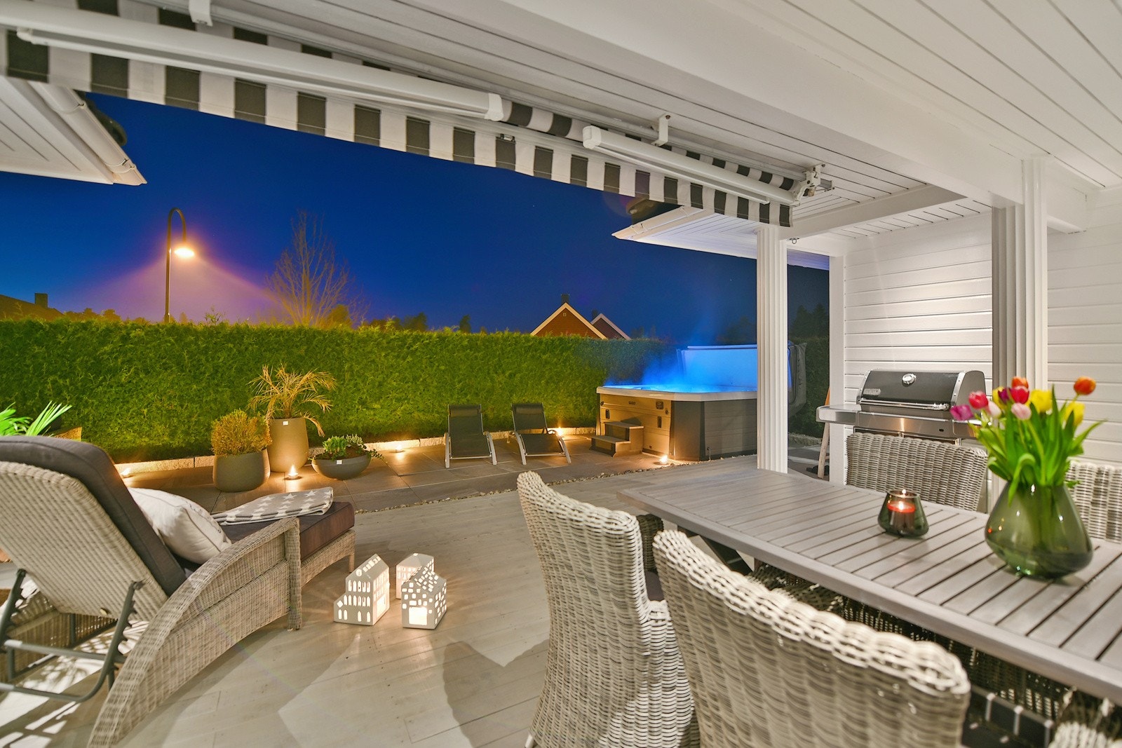 Skjermet og delvis overbygd Galleribilde