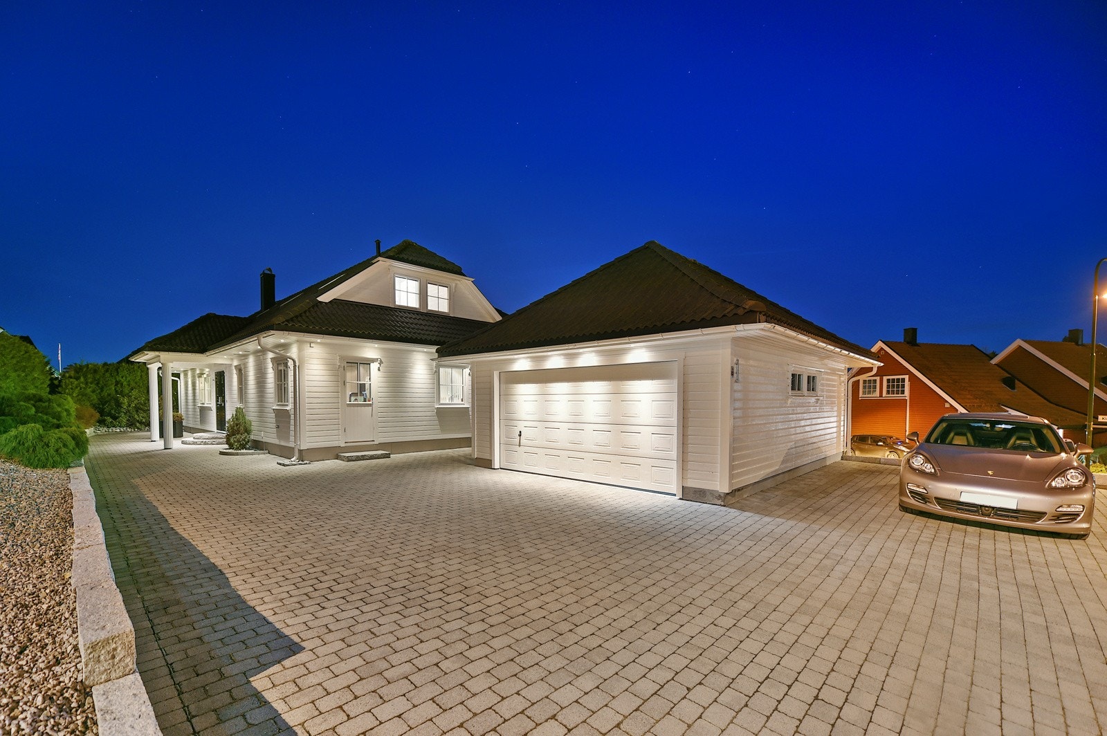 En flott, påkostet villa med mange gode kvaliteter Galleribilde