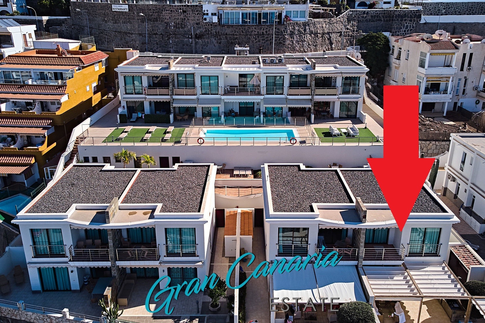 Vidstrakt havutsikt fra leiligheten Galleribilde