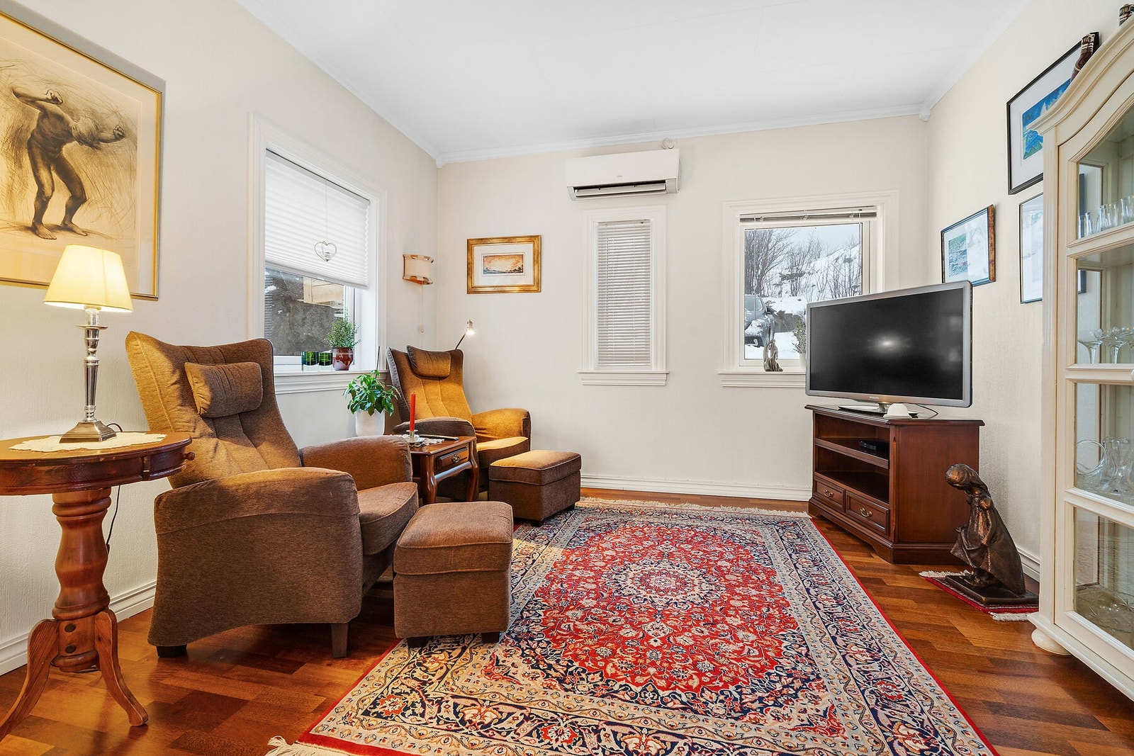 Koselig tv- stue Galleribilde