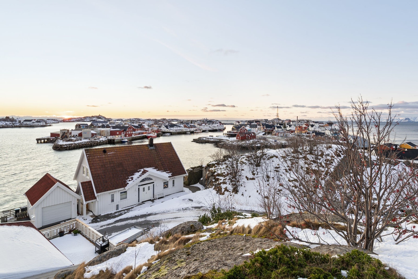 Fantastisk utsikt fra området rundt boligen Galleribilde