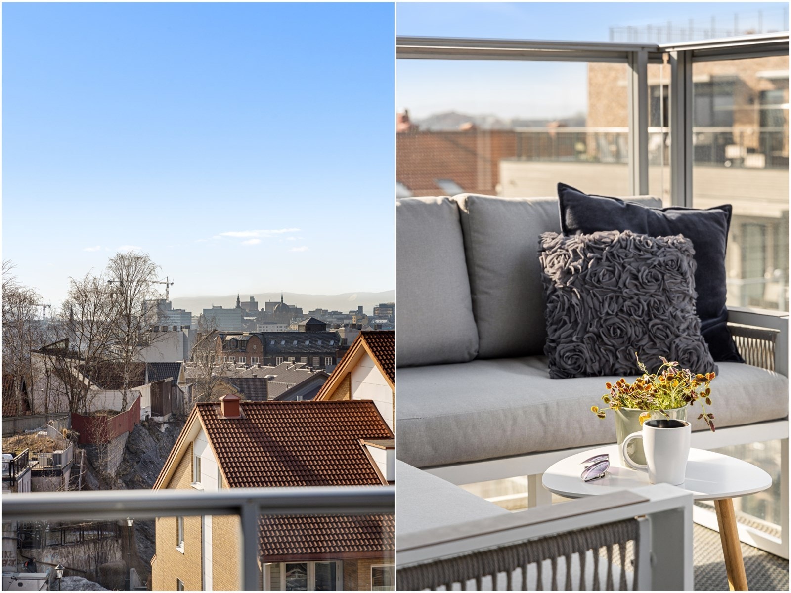 I tillegg til din egen balkong, har du lettvint adgang til felles takterrasse. Galleribilde