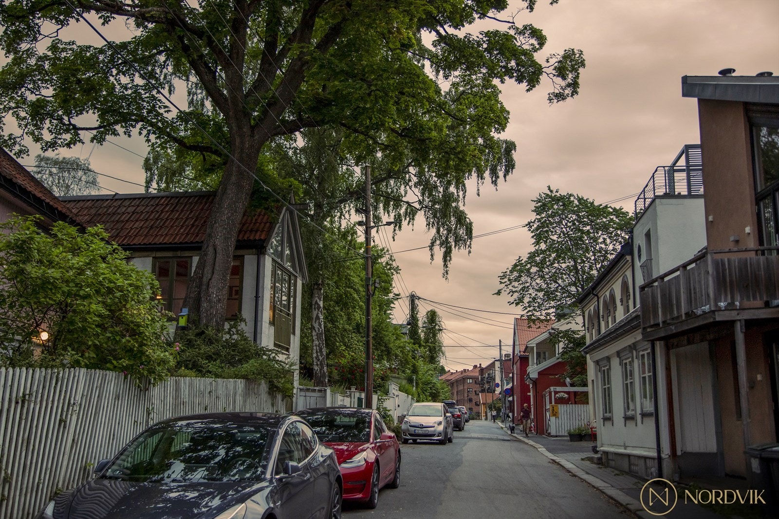 Rodeløkka er kjent for sine sjarmerende trehusbebyggelse. Galleribilde