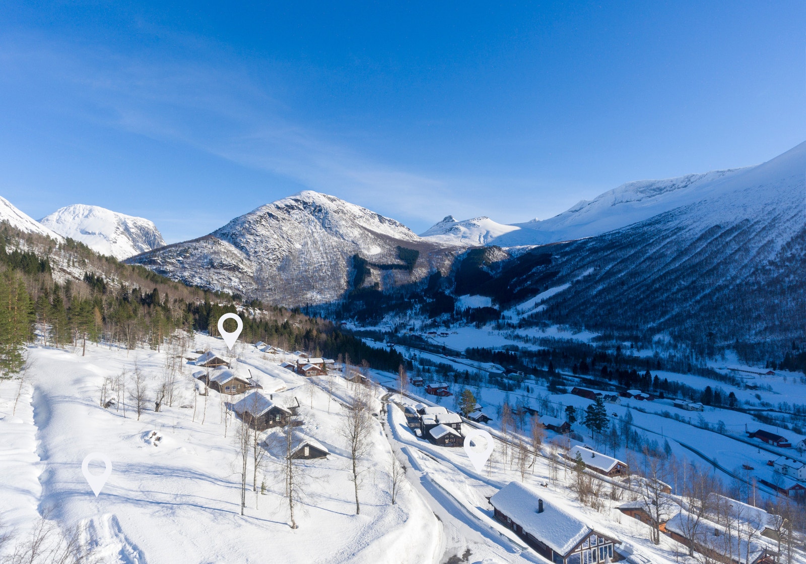 På Overøye i Stordal er det bygd opp eit flott skianlegg som berre er ein halvtime unna med bil Galleribilde