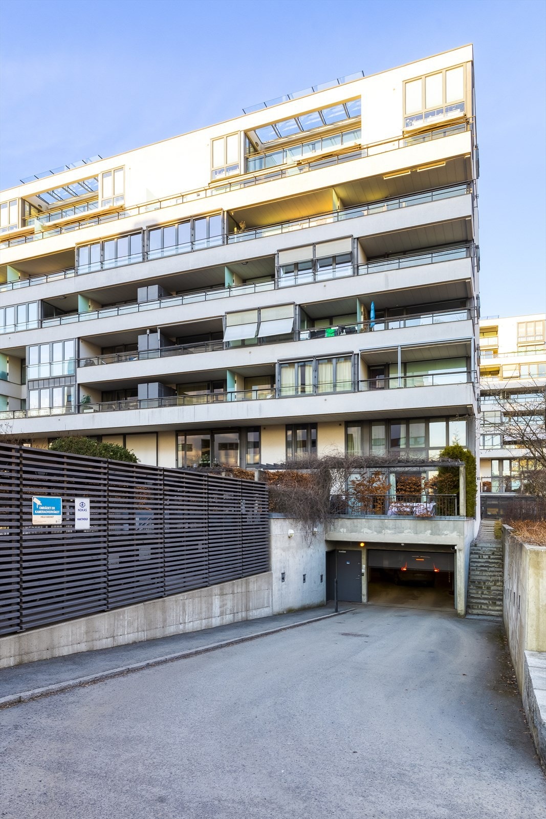 Nedkjørsel til garasje Galleribilde