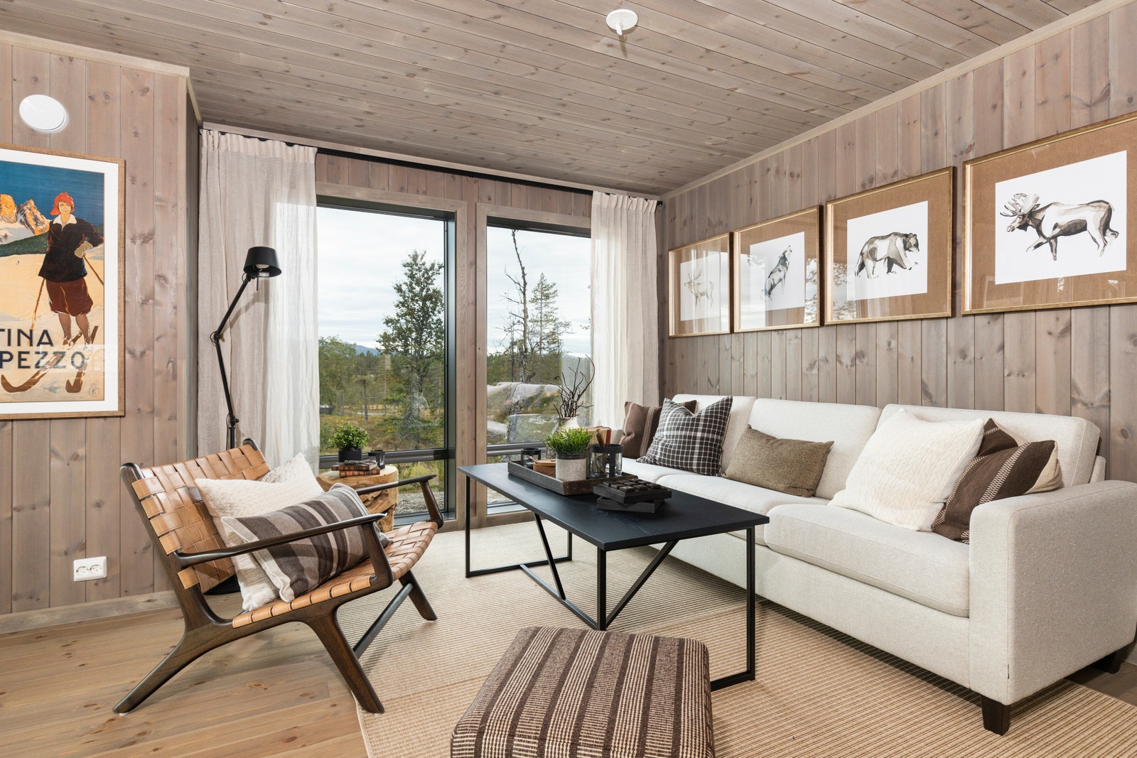 Stue - Bilde fra vår Smart 6 Ark på Turufjell i Flå Galleribilde