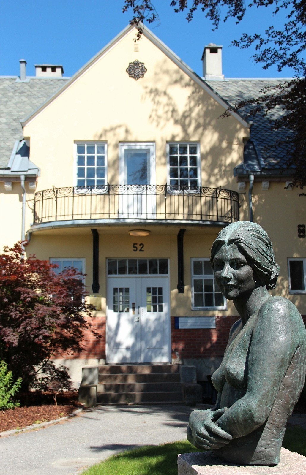 Miljøbilde, gamle jernbanestasjonen Galleribilde