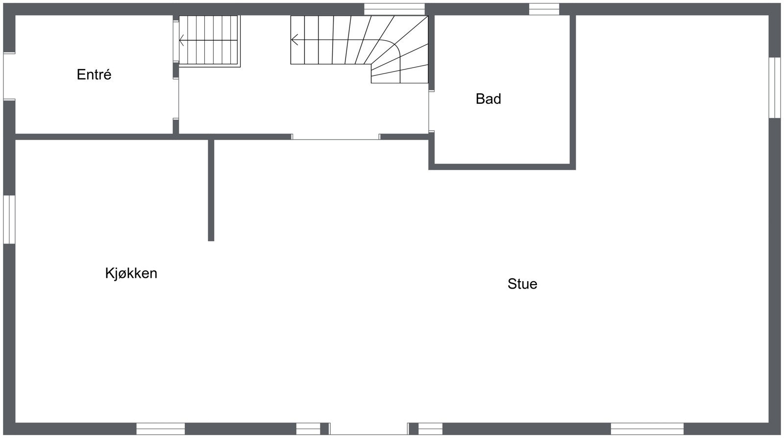 Første etasje. Galleribilde
