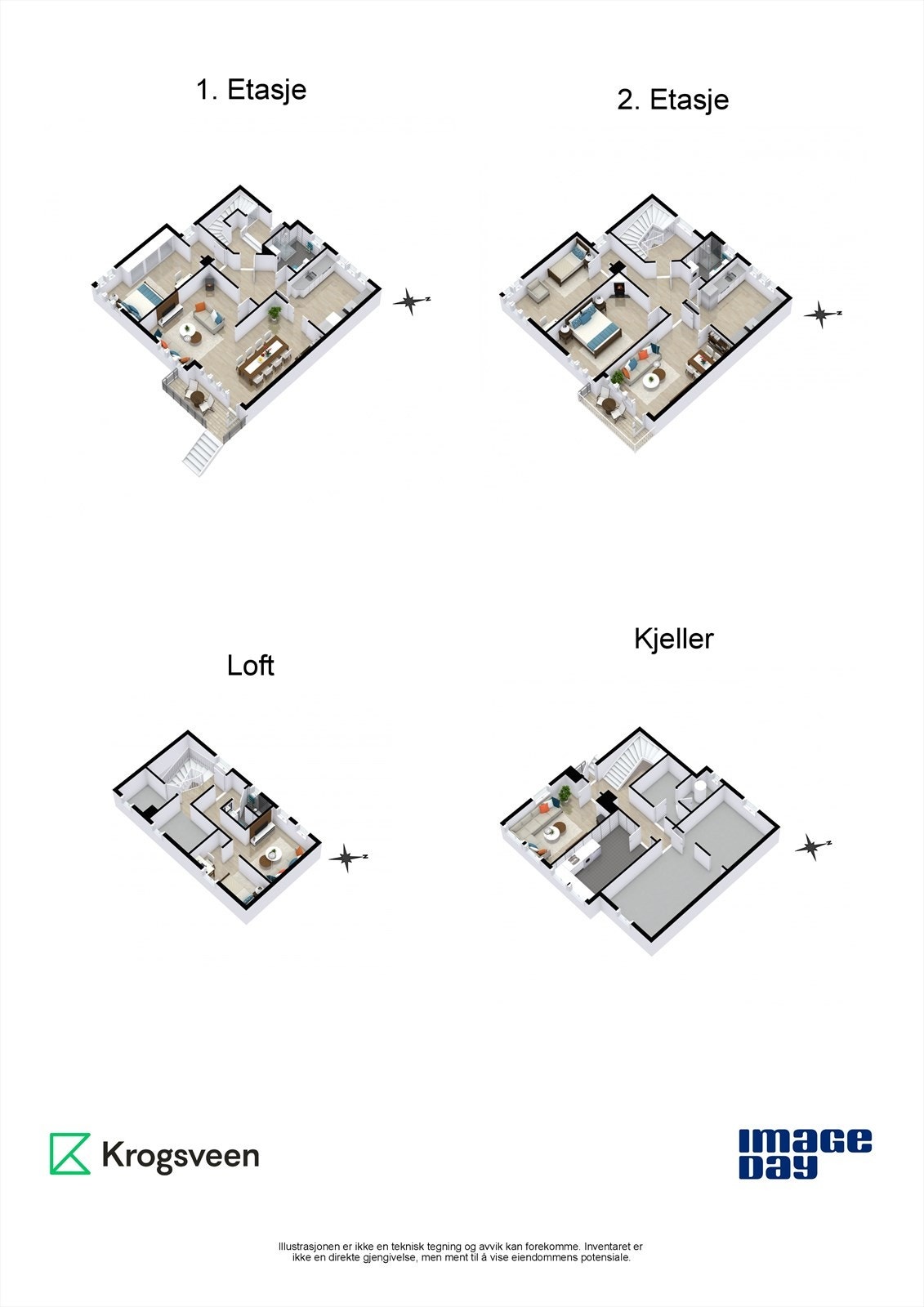 Planoversikt - 3d Galleribilde