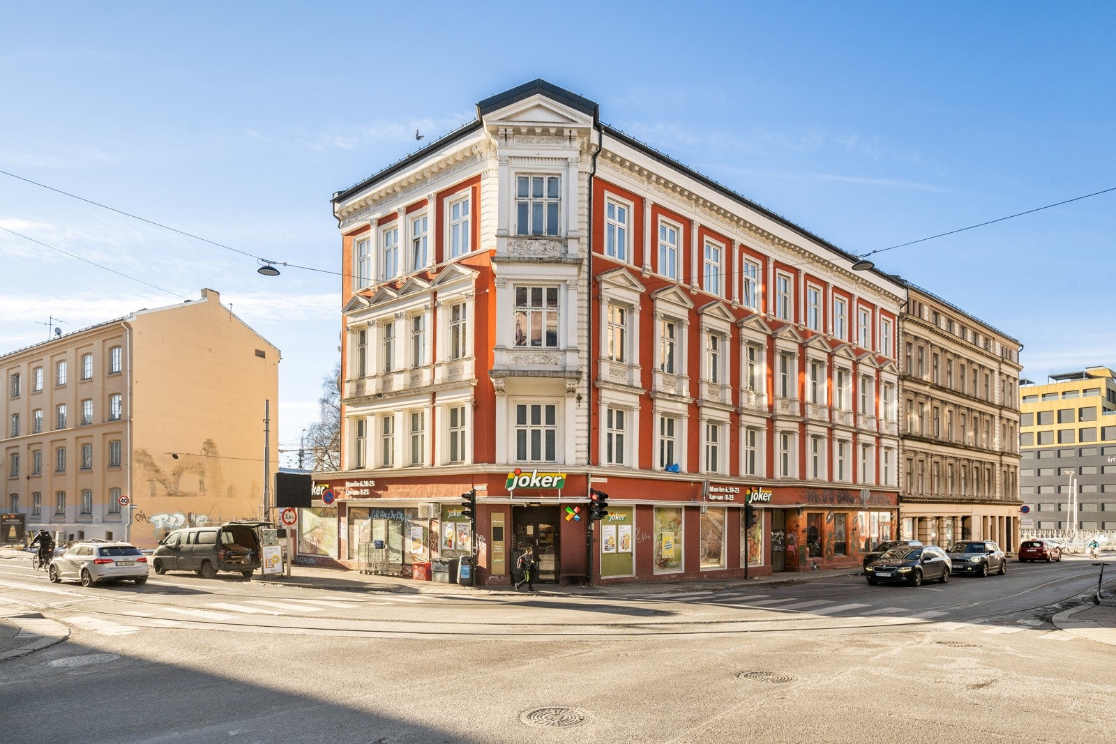 Her vil du bo i en sentrumsnær bolig i Gamlebyen, samt urbant og kun en kort spasertur fra grønne omgivelser. Galleribilde