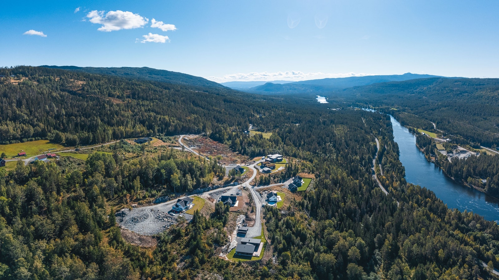 Oversiktsbilde Kvearhagan sett mot sør Galleribilde