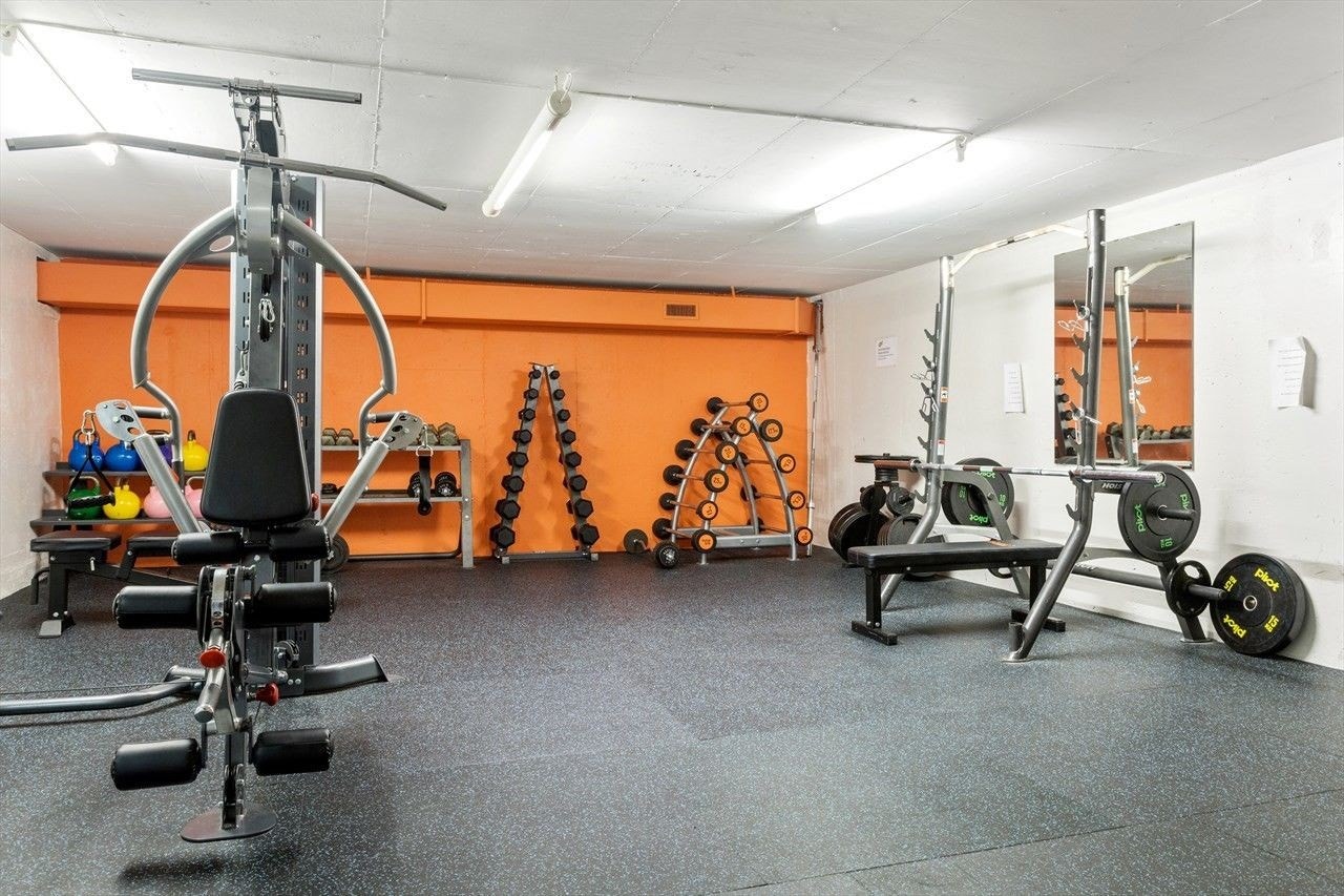 Borettslaget har trimrom, i tillegg til et gjesterom, en gjesteleilighet, bordtennisrom og badstu. Galleribilde