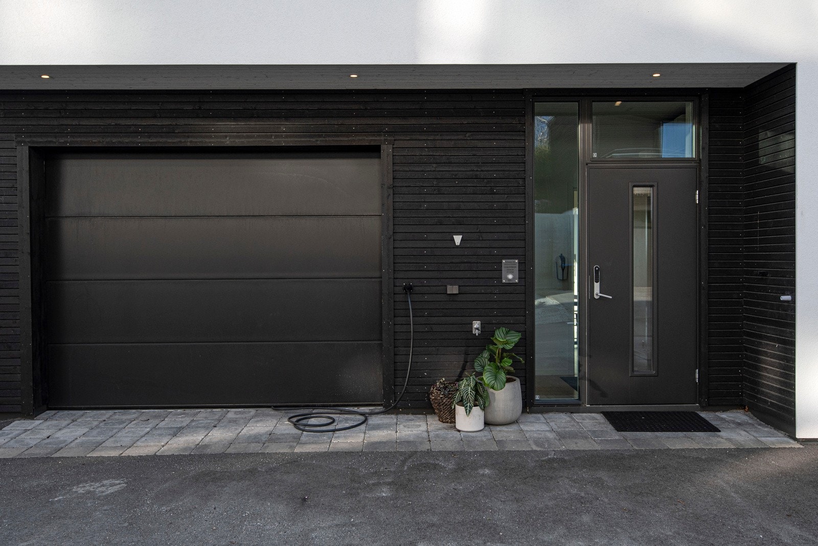 Pent tillaget inngangsparti. Galleribilde