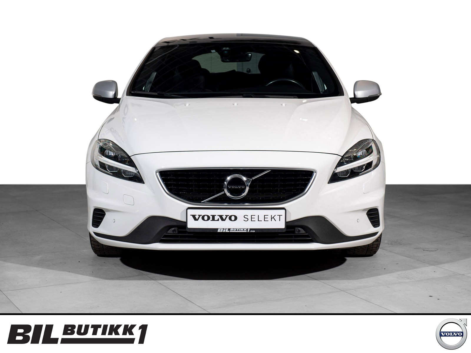 Bruktbil til salgs Volvo V40 2018 Hvit 122 hk Kombi 5 dørs