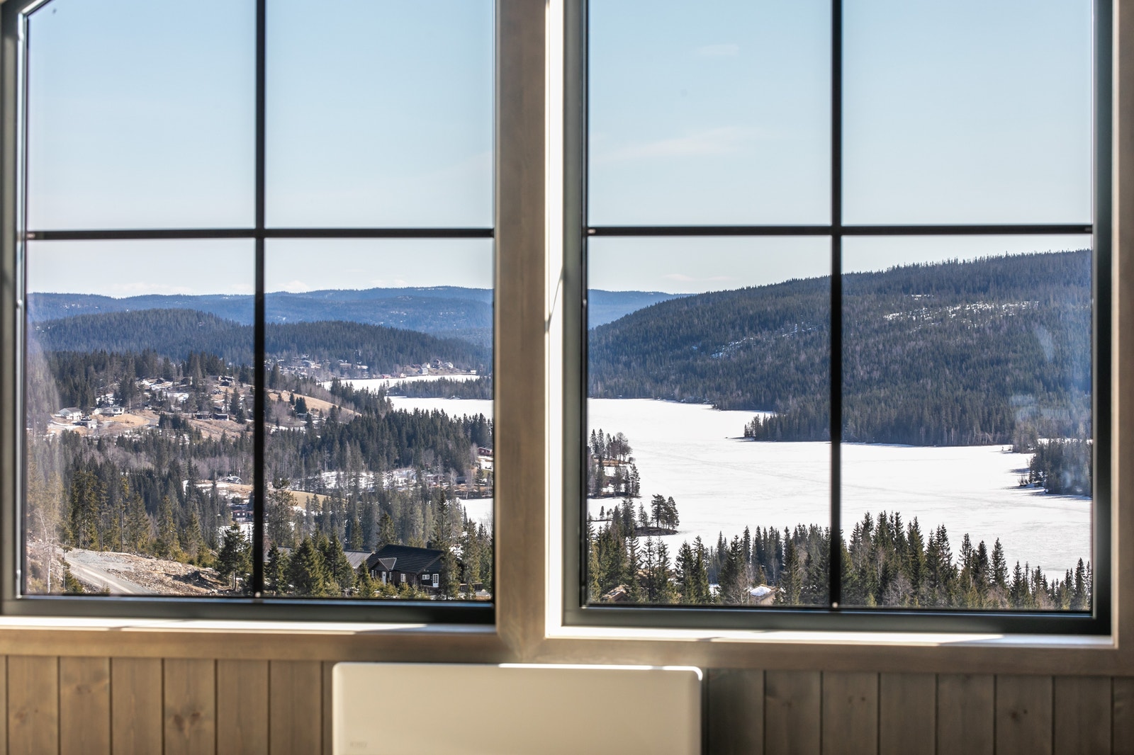 Utsikten fra hems rom Galleribilde