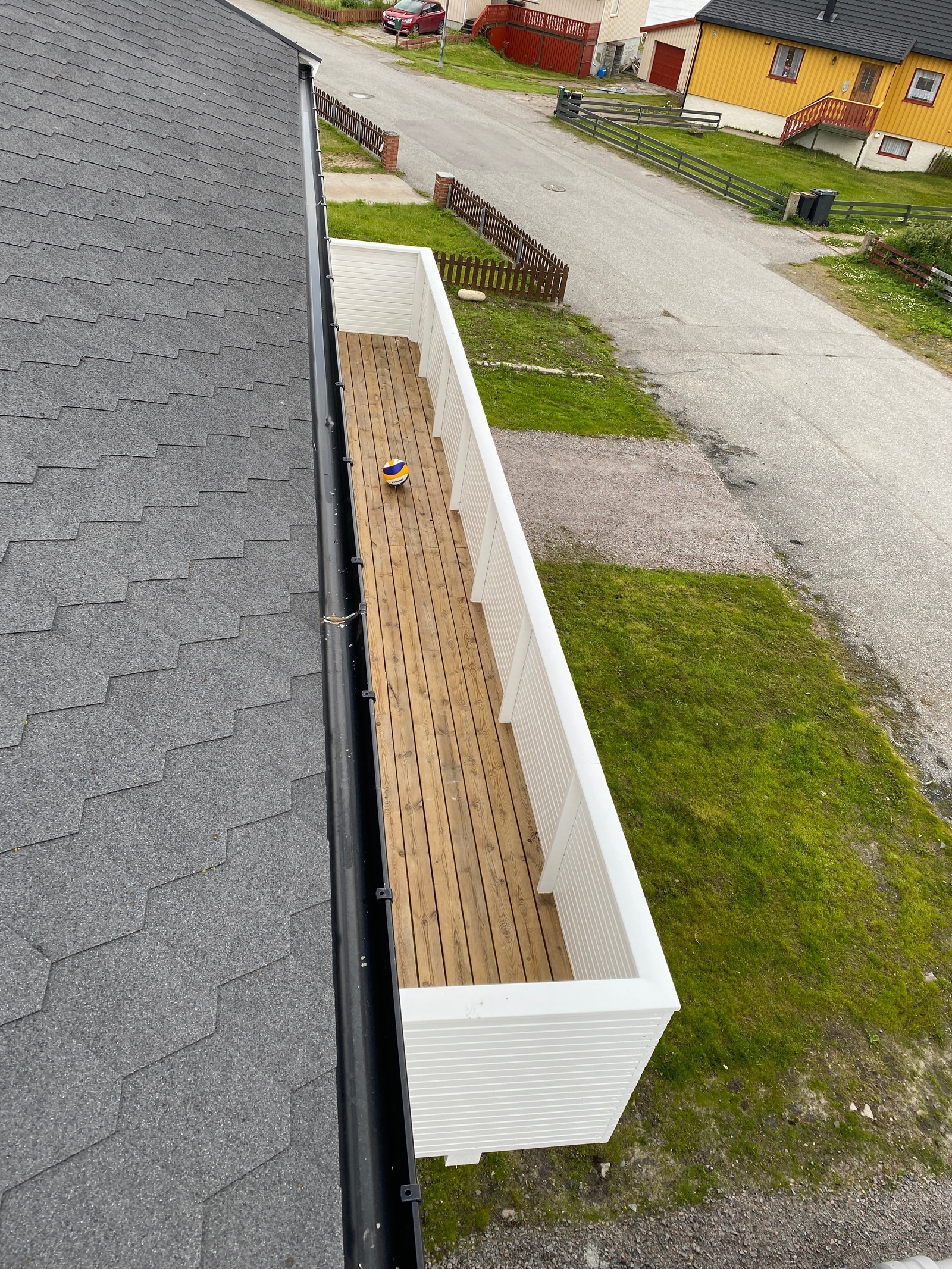 Terrasse på forsiden av huset Galleribilde