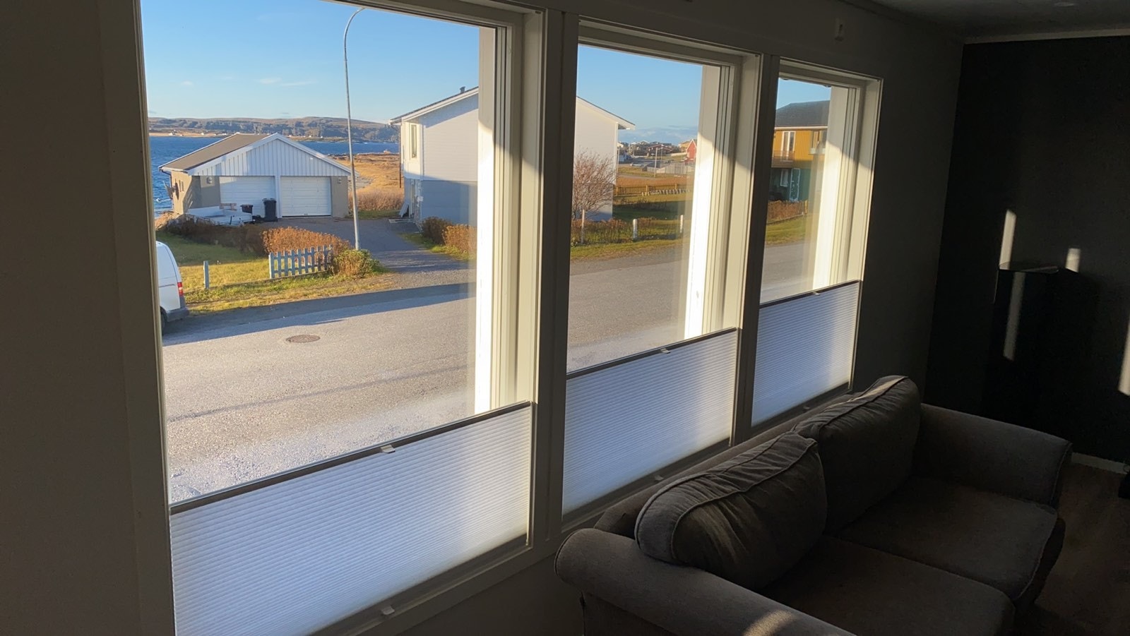 vakker utsikt fra stuen Galleribilde