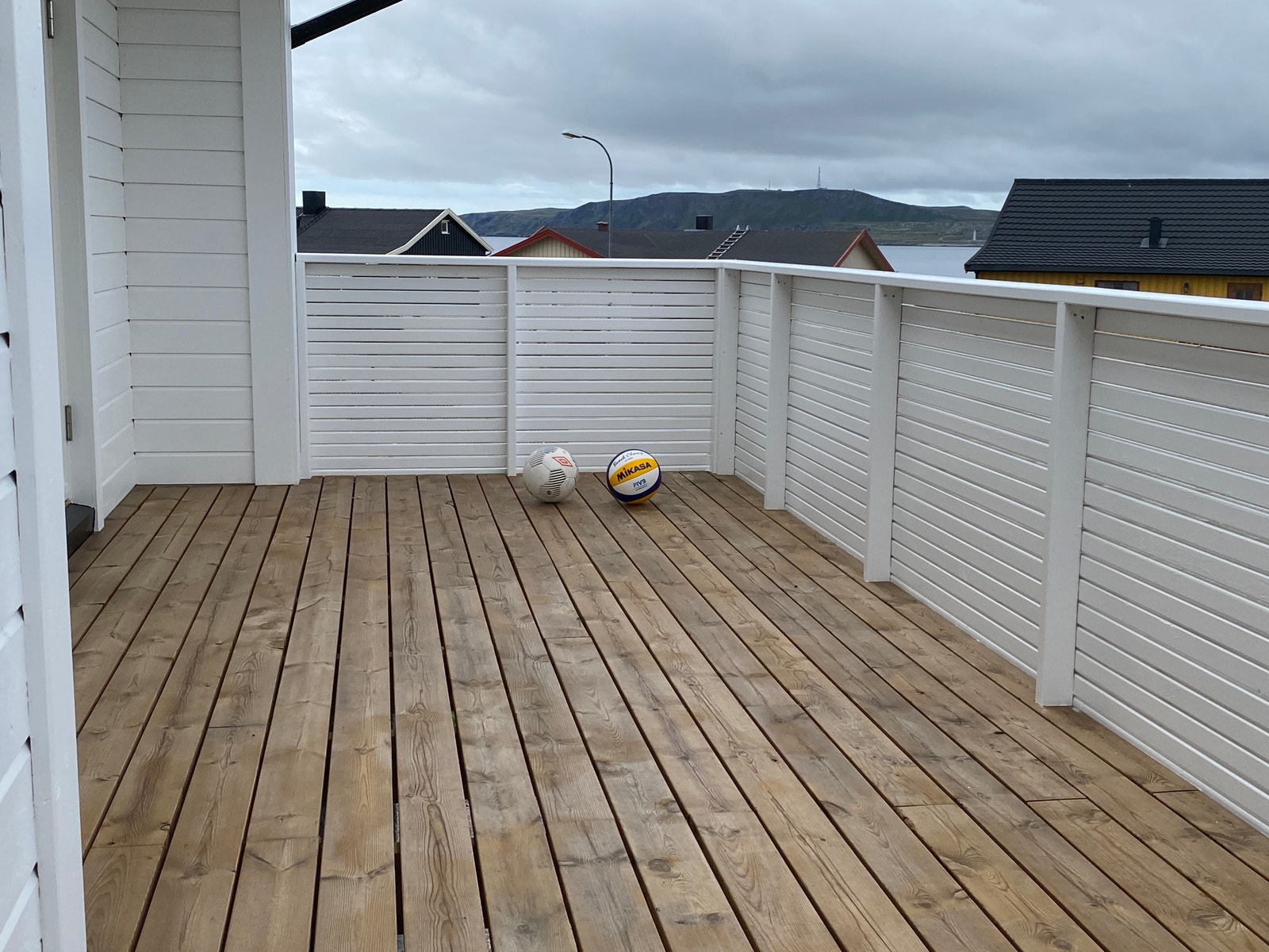 Terrasse forsiden av huset Galleribilde