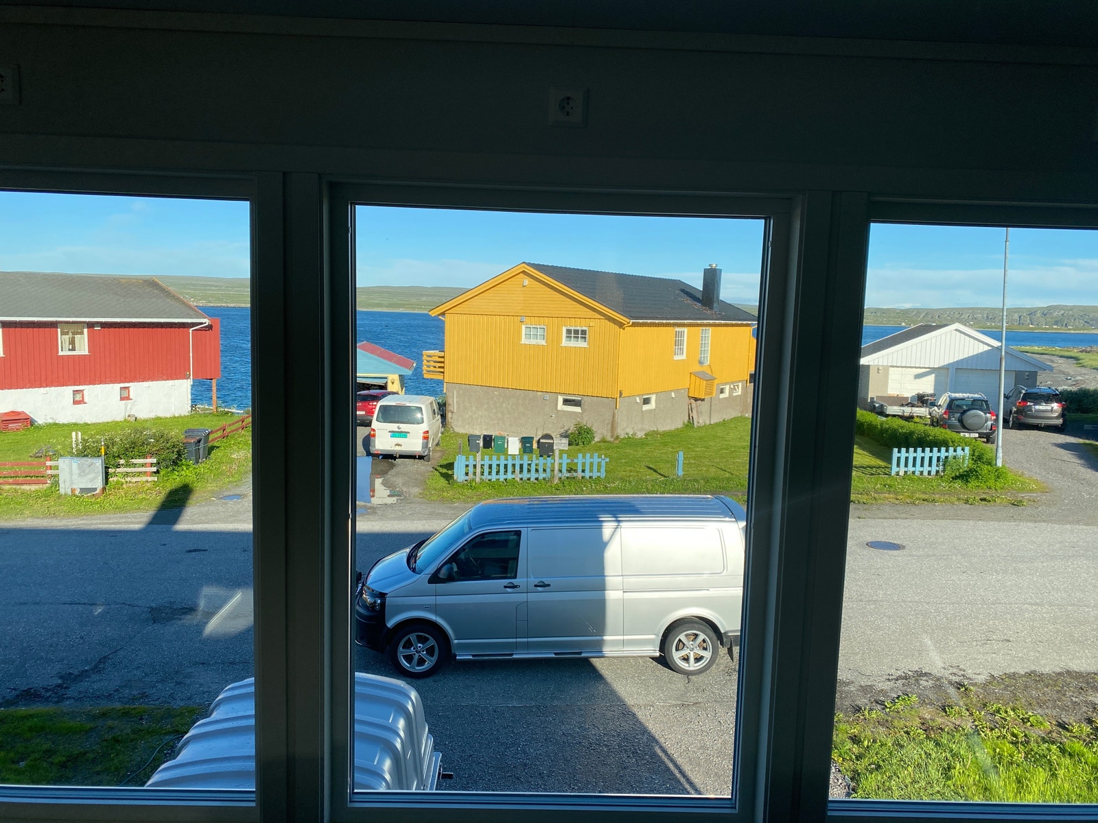 Vakker utsikt fra stuen Galleribilde