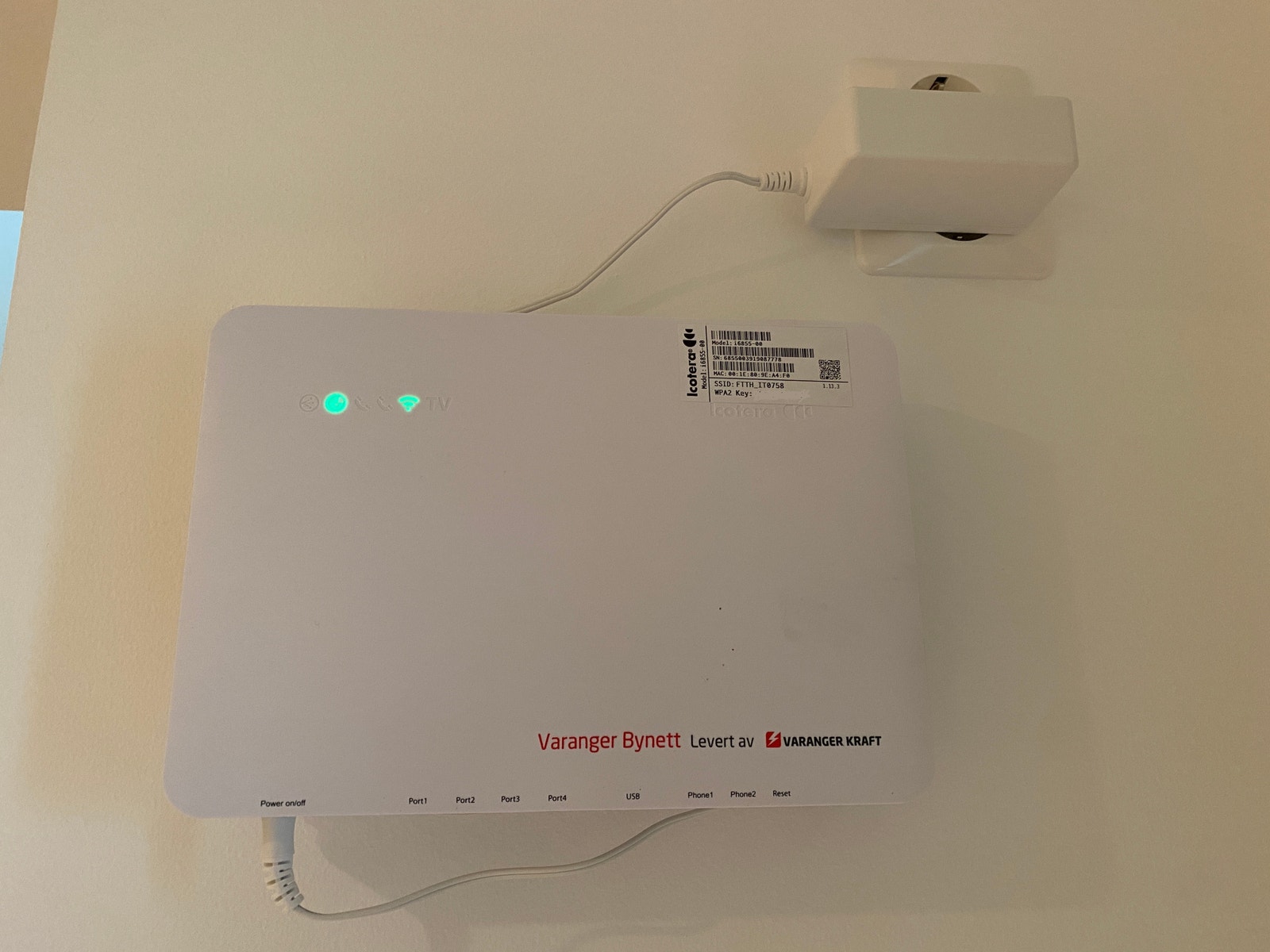 Fiber internett Galleribilde