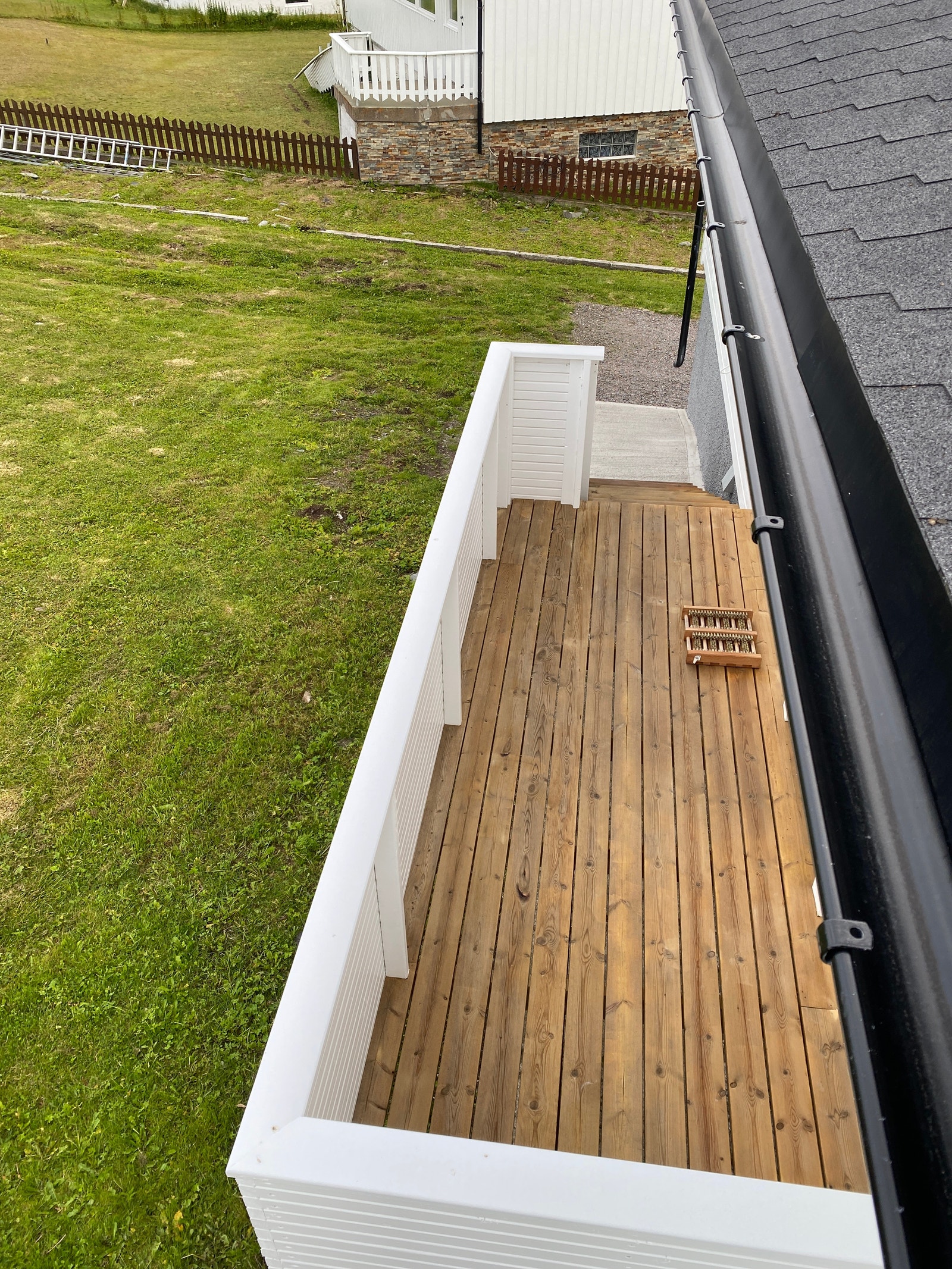 Terrasse baksiden av huset Galleribilde