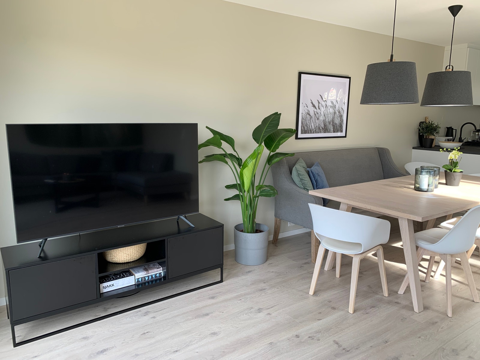 55 tommer tv Galleribilde