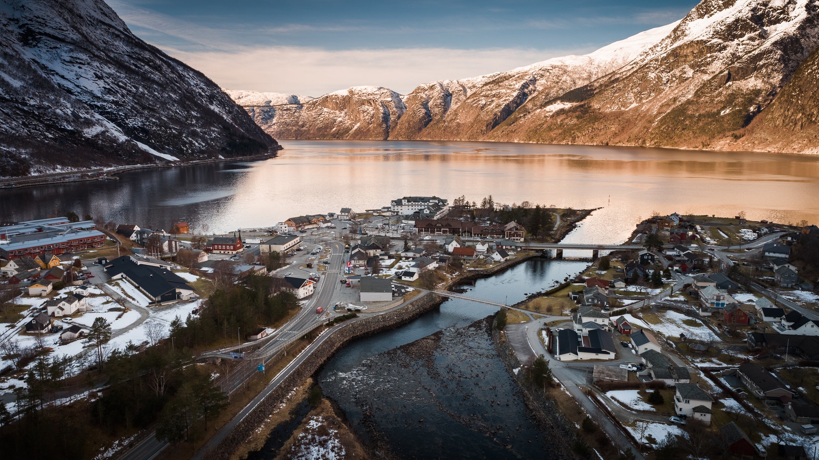 Nydelig Eidfjord Galleribilde