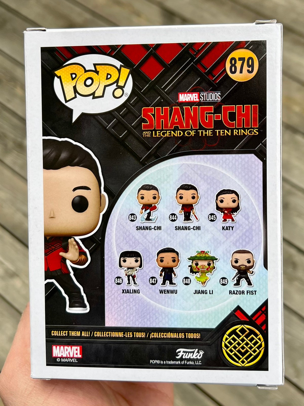 Funko Pop Marvel Shang-Chi #879 & Xialing #880 Collector