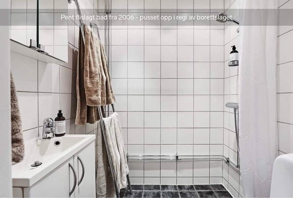 Har satt inn vaskemaskin etter dette bildet ble tatt Galleribilde